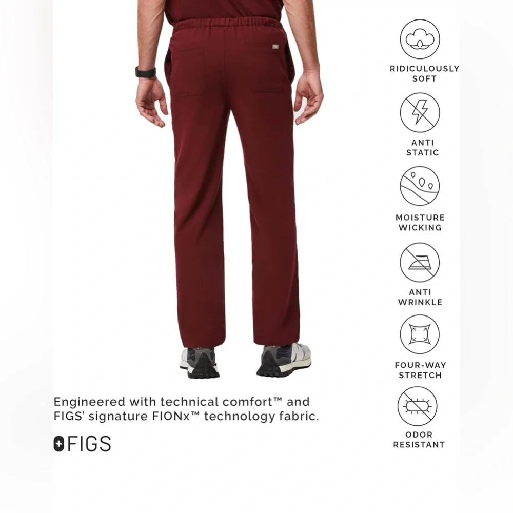 🛼Figs Men's pisco basic scrub pants for men M/XXL Tall color BND NWT
